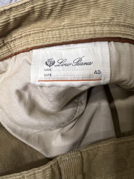 Чоловічі вельветові штани LORO PIANA