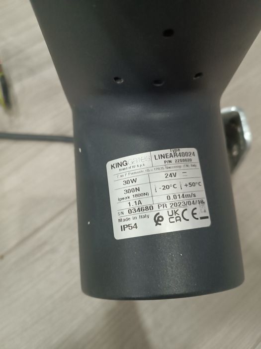 Braços / Automatismos para portão de 2 folhas