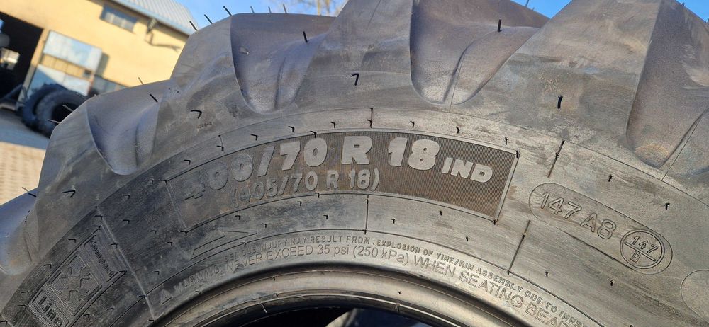 400/70r18 405/70r18 16.0/70r18 15.5/70r15  Michelin Nowe