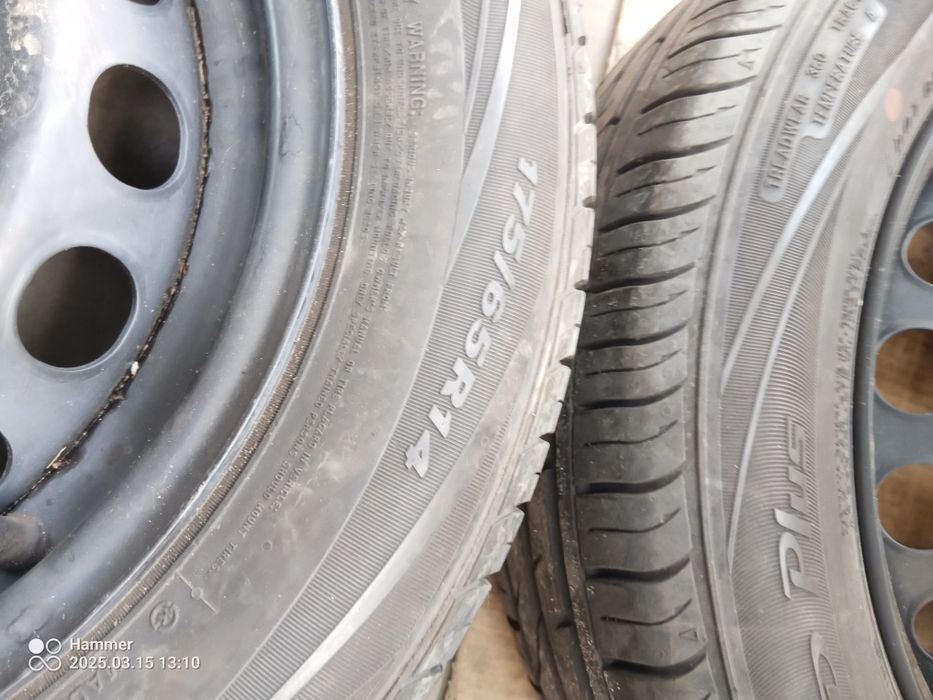 Koła opony letnie fiat 500 panda 175. 65 r14 nexen 4x98 nowe