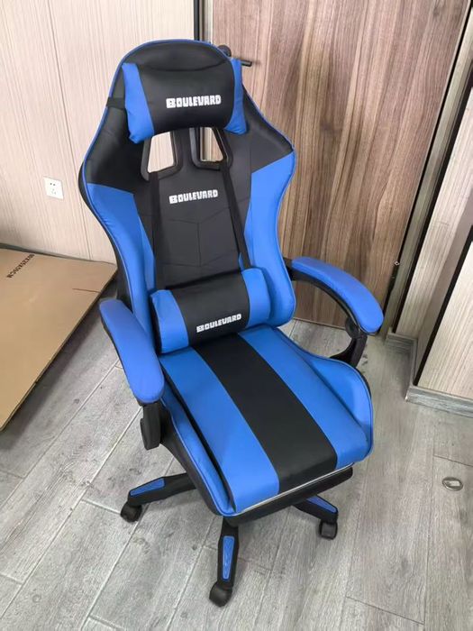Cadeira Ergonómica de Escritório e Gaming Boulevard em Pele Sintética
