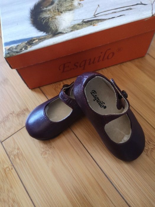Sapatinhos de feijão para cerimónia-Esquilo nº19 Bordeaux/cor de vinho