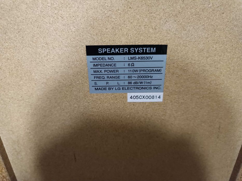 колонки LG 110w lms-k6530v