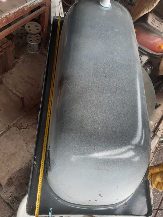 Металева емальована ванна 150/70 см