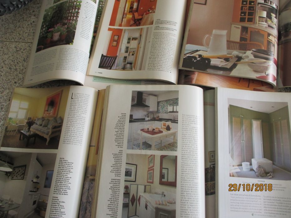 25 revistas antigas de decoração