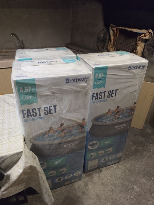 Piscina Bestway Fast set 457 X 107