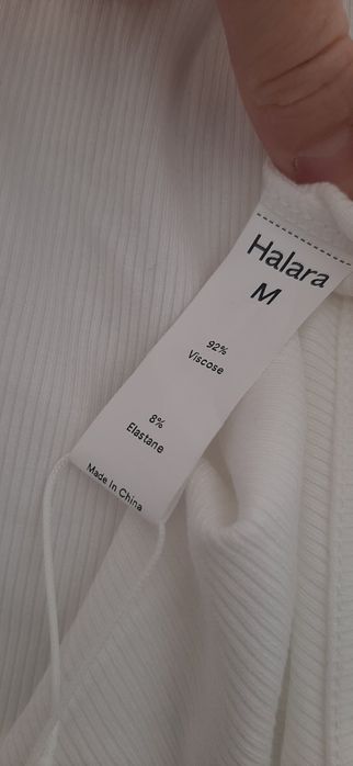 Боді футболкою в рубчик