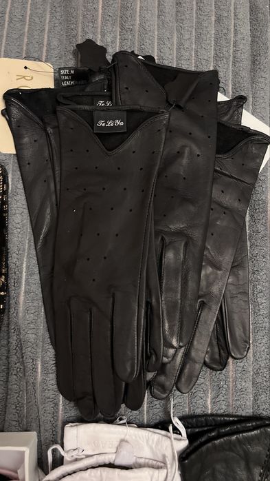 Перчатки шкіряні жіночі, нові