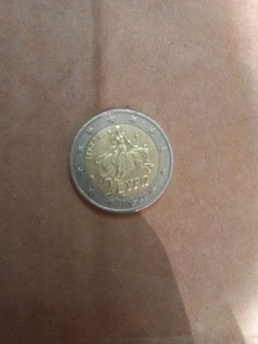 Монета Греції 2 євро 2002 року