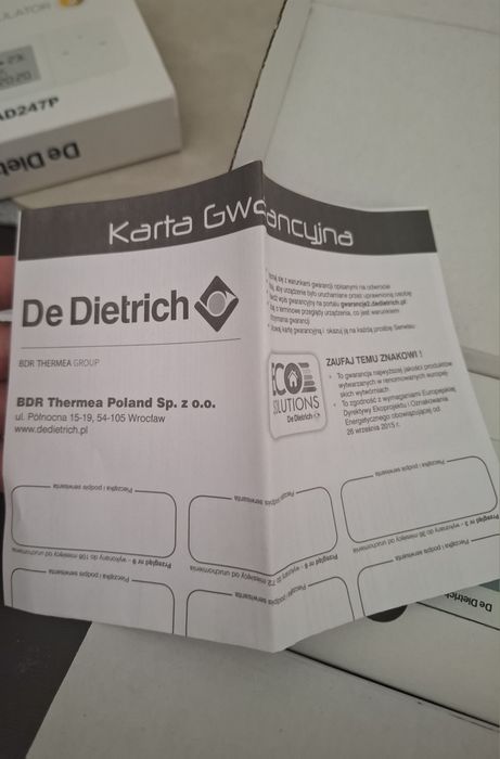Regulator Dieteich.