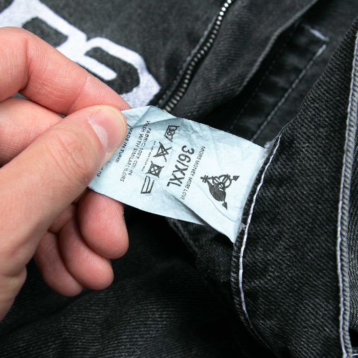 Spodnie jeansowe MORE MONEY MORE LOVE XL drip