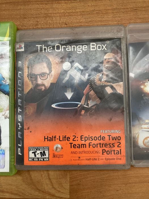Gry playstation ps 3 gta liberty city half life 2 star wars