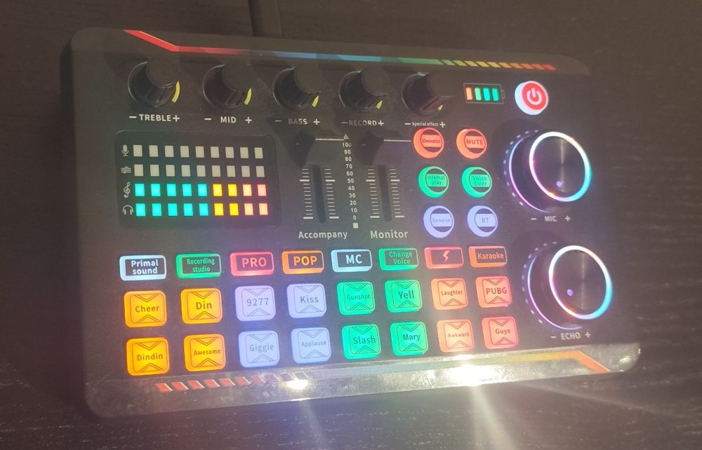 Mini Mixer com bateria  integrada