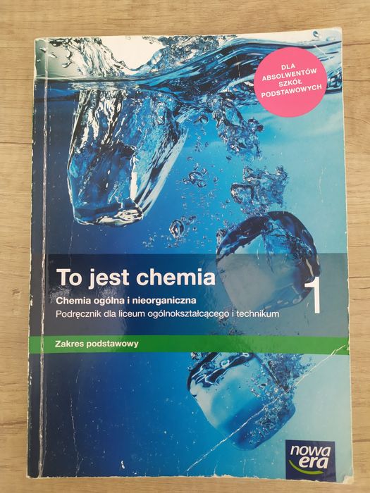 Podręcznik " To jest chemia 1"
