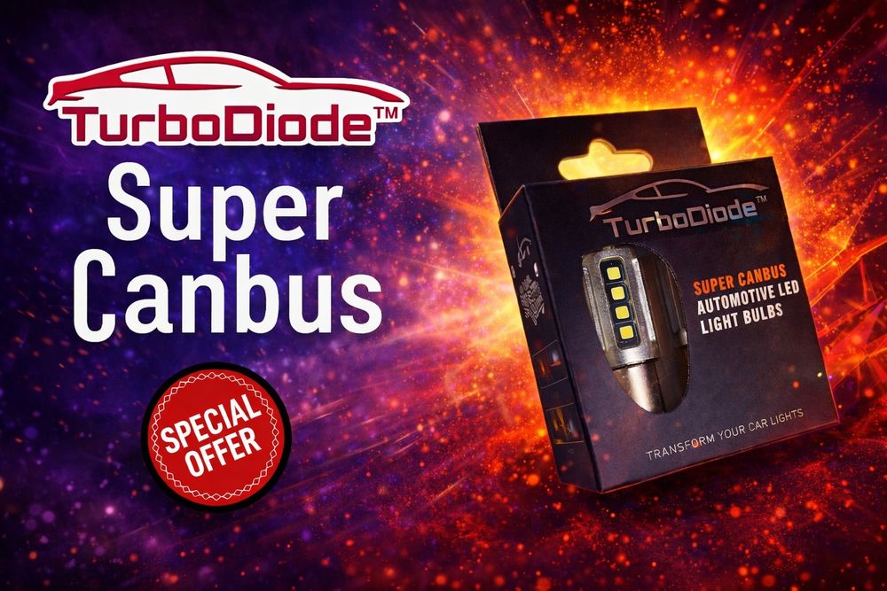 Lâmpadas LED Auto SuperCanbus TurboDiode Sem Erro