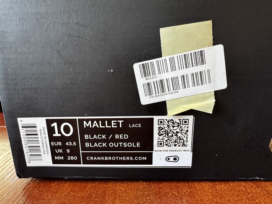 Nowe buty Crankbrothers Lace r. 43,5 czarne