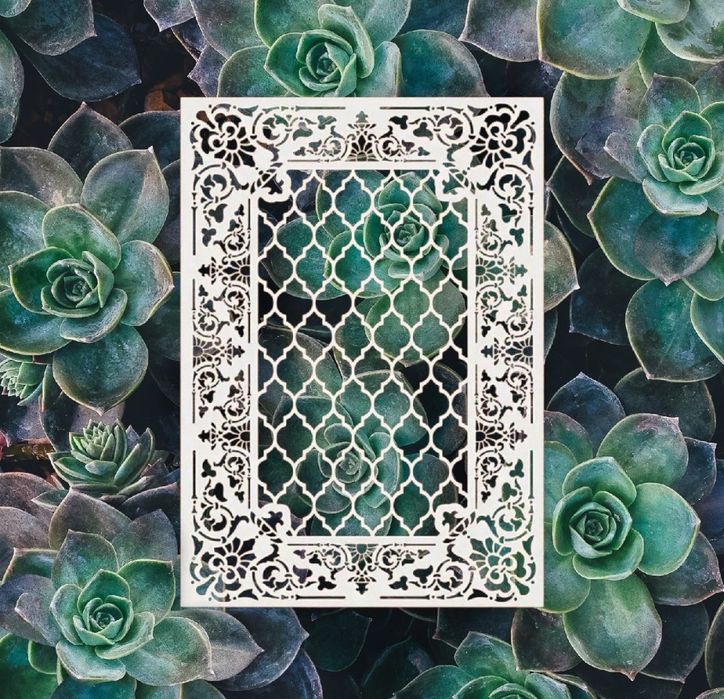 Szablon Malarski / Dekoracyjny - DIY, scrapbookingu Nr. 15