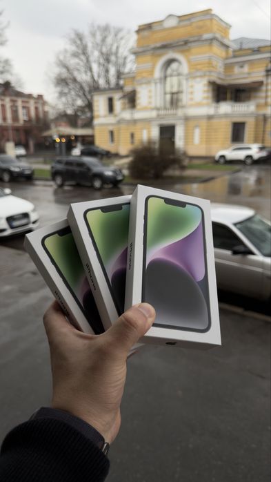 Нові запаковані iPhone 14 128GB Midnight