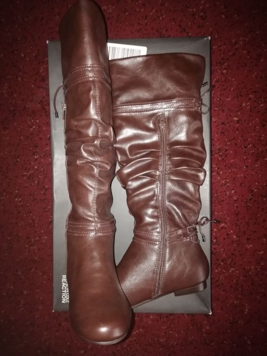 Осінні чобітки для дівчат фірми Kenneth cole reaction, NO SLOUCH шкіра