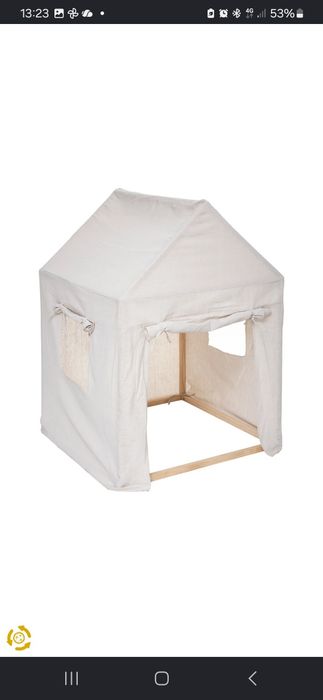 Tenda de criança como nova