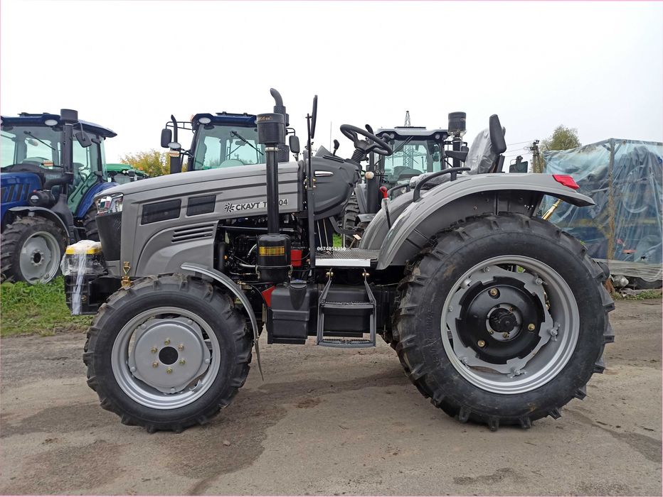 Трактор Скаут ТЕ-504 Безкоштовна доставка! Рівна підлога Резина Armour