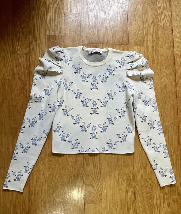 Camisola florida Zara