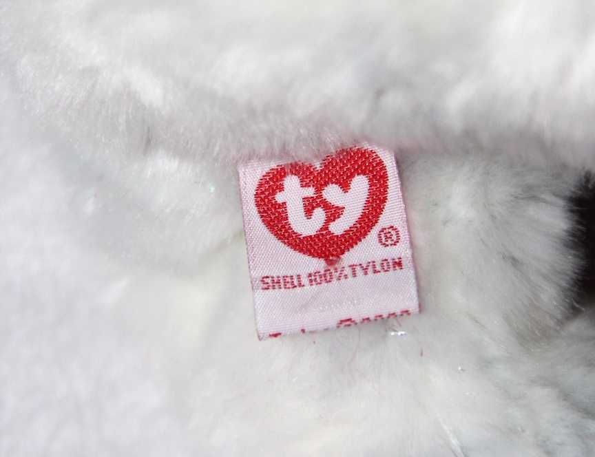 Ty Beanie Buddy The Beginning Bear Babies Baby 2000 miś misiu  biały