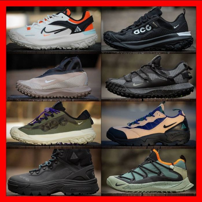 БЕЗ ПЕРЕДПЛАТИ‼️Кросівки Nike ACG Mountain Fly, Fly 2, Antarktik, Mada