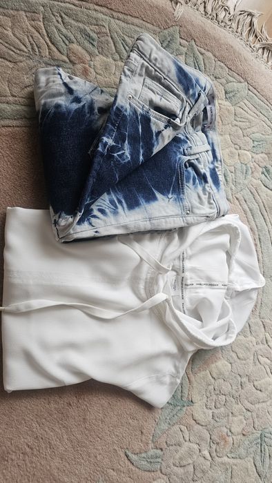 Spodnie Denim Collection jeans Sinsay Bluza Marco Polo Denim