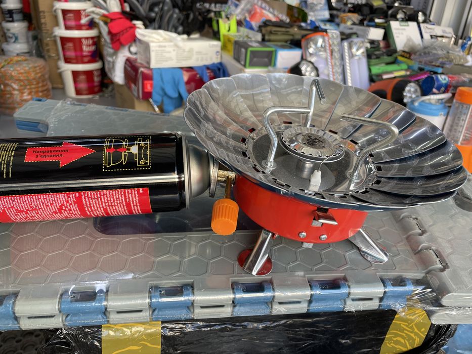 Туристична газова горілка з пєзопідпалом