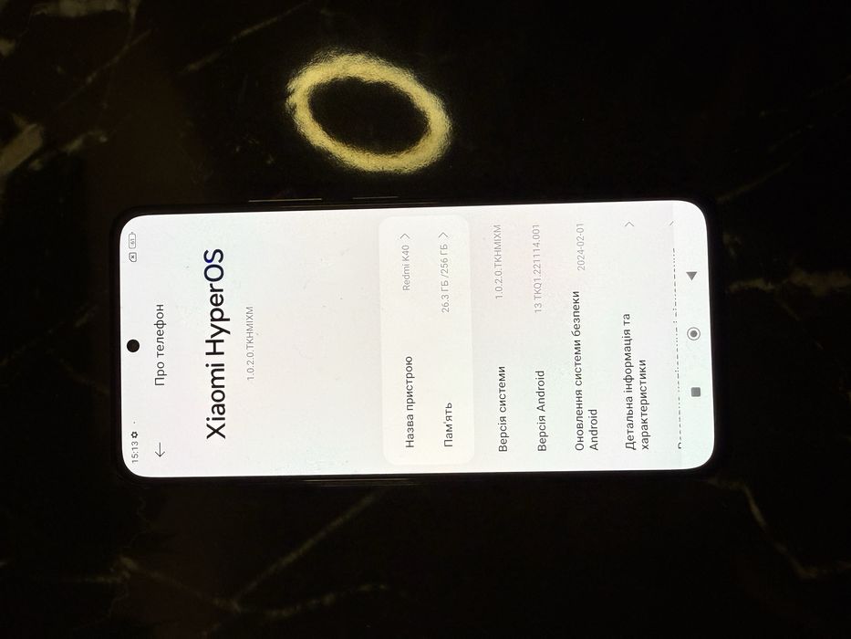 Xiaomi Redmi K40 12/256 gb Silver (NFC)