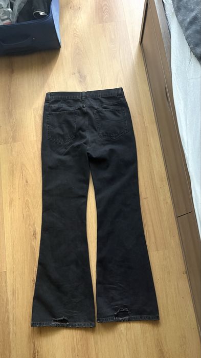 Джинсы клеш balenciaga, клеш джинсы