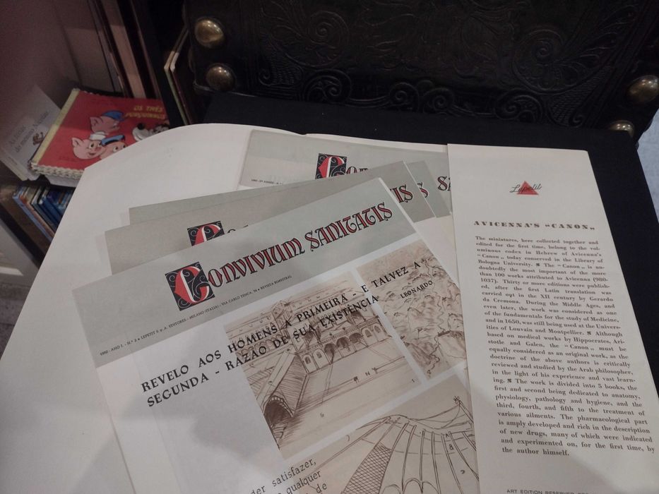 Reproduções 6 unidades Convivium Sanitatis