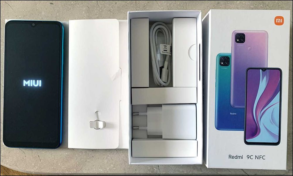 Redmi 9C NFC 2/32 ГБ — ідеальний стан, повна комплектація + чехол