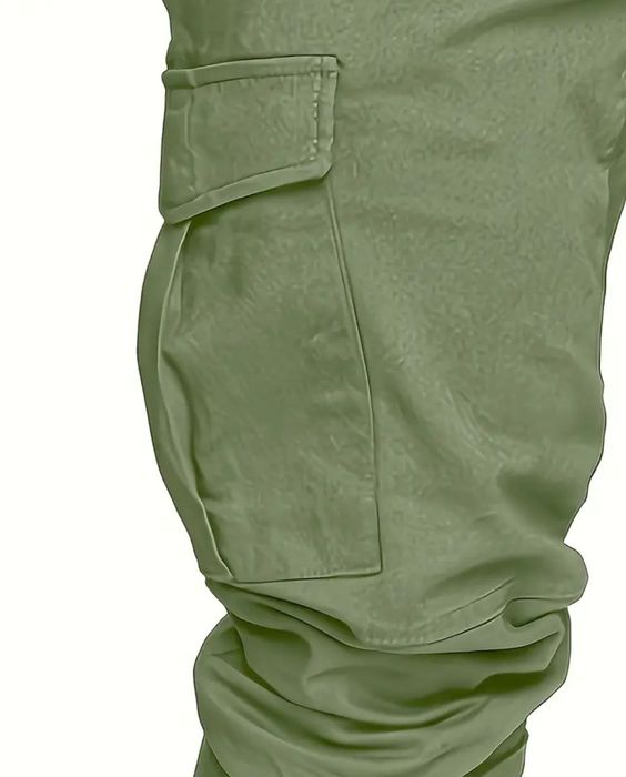 Штани карго зелені L (52 UA)