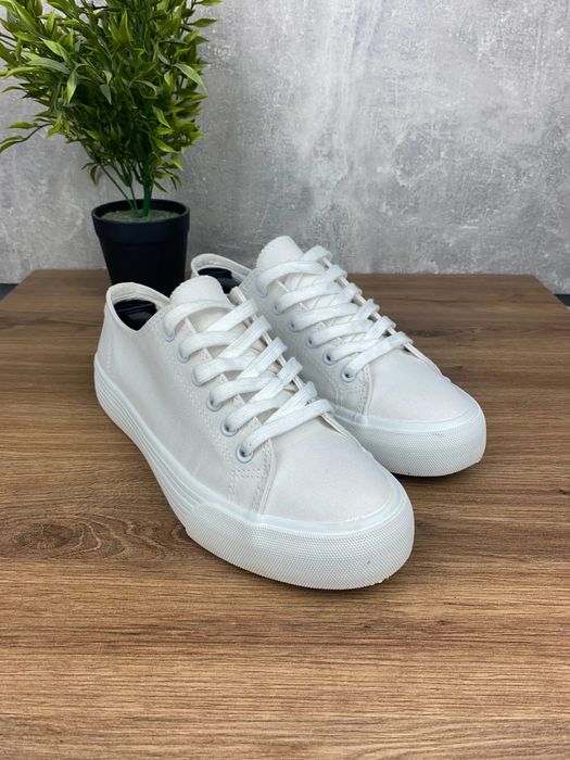 Buty Anna Field r. 40 - białe trampki na grubej podeszwie