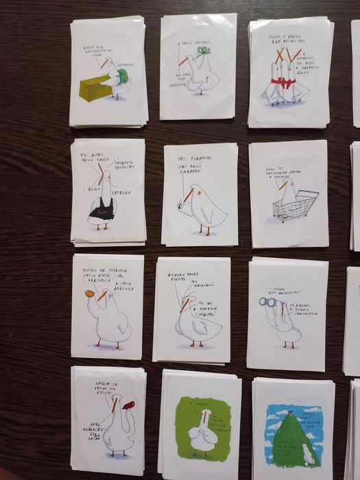 Гусь призолов наклейки варус