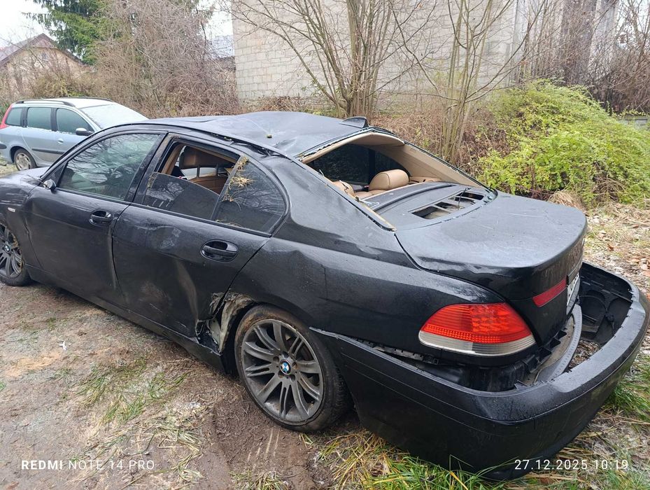 Sprzedam BMW 730 d po dachowaniu