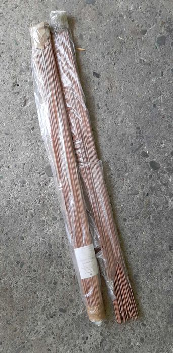 Drut spawalniczy miedziowany fi. 4.0 w prętach 1m półtora paczki 14kg