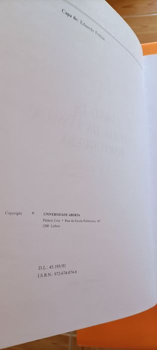 Curso de História da Língua Portuguesa, Universidade Aberta