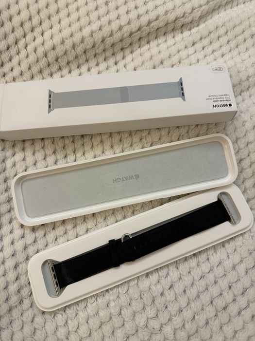 Skorzany pasek do Iwatch