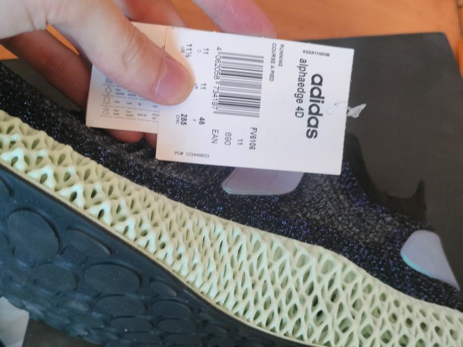 Adidas & Continental buty 4D alphaedge reflective