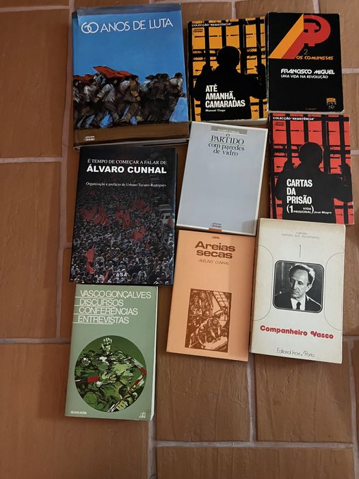 Alvaro Cunhal livros antigos