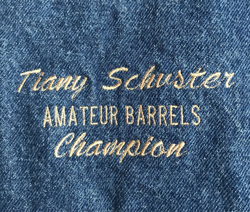 Kurtka Jeans Vintage 1999 Tiany Schuster L Unisex Unikat !