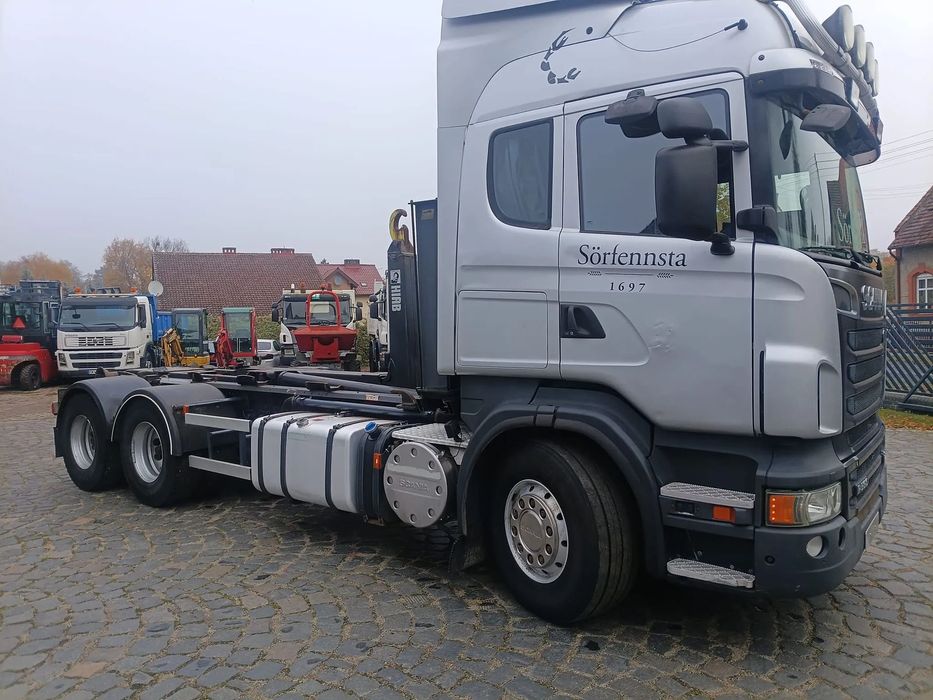Scania R 560 6x4  Scania R560 hakowiec 6x4