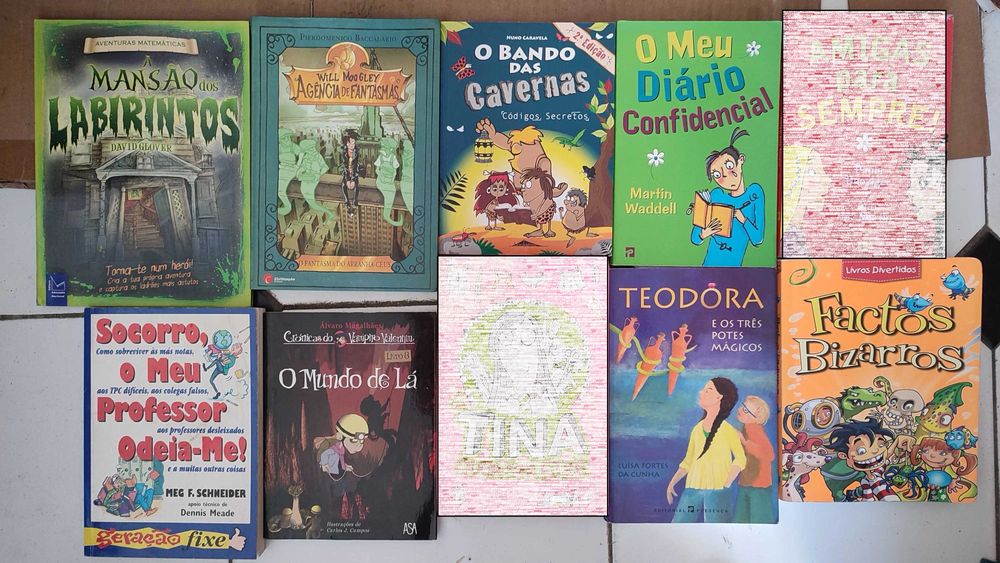 Lote 35 Livros Literatura Juvenil
