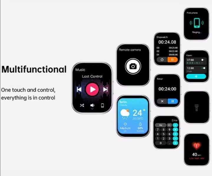 Smartwatch Oukitel BT103 - Novo
