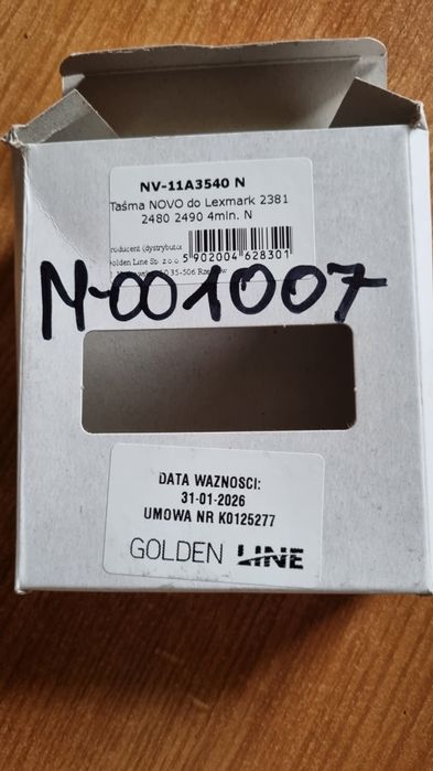 Taśma do drukarki Lexmarkk