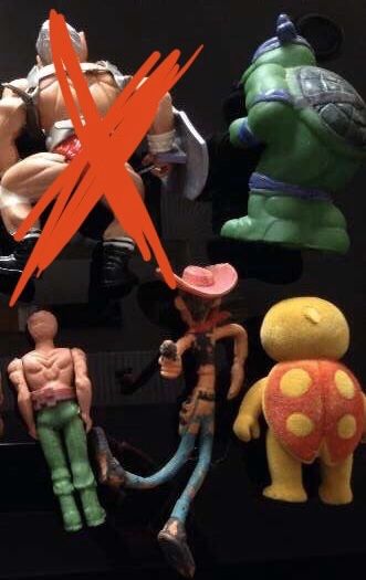 Bonecos pvc e outros anos 80 (He man anos 80 turtles lucky luke etc