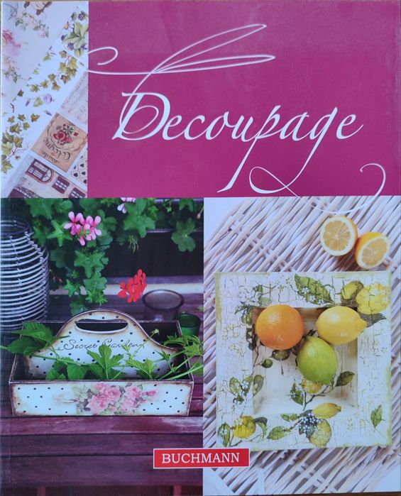 Książka Decoupage Nowa